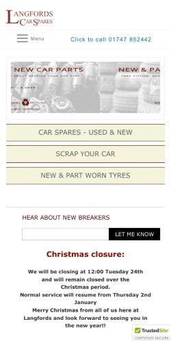 Mobile page screenshot