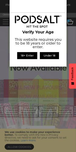 Mobile page screenshot