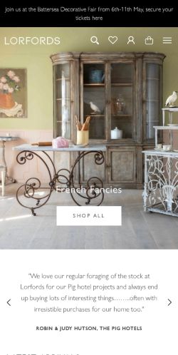 Mobile page screenshot