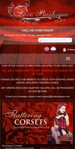 Mobile page screenshot