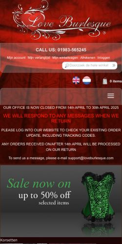 Mobile page screenshot