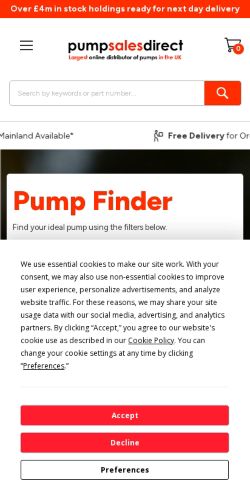 Mobile page screenshot