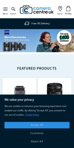 Mobile page screenshot