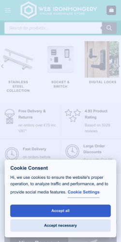 Mobile page screenshot