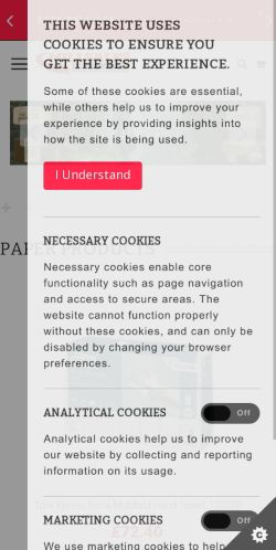 Mobile page screenshot