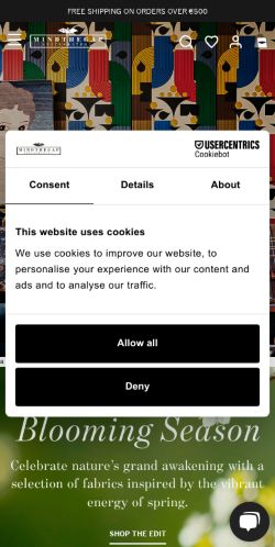 Mobile page screenshot