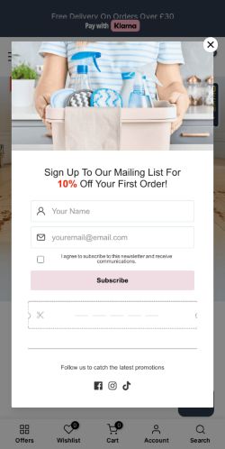 Mobile page screenshot