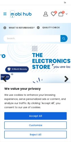 Mobile page screenshot