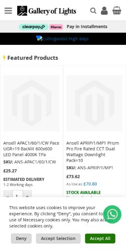 Mobile page screenshot