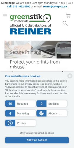 Mobile page screenshot