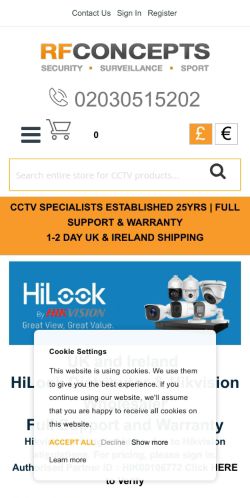 Mobile page screenshot