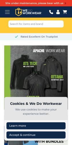 Mobile page screenshot