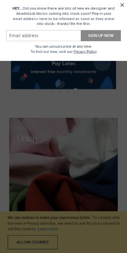 Mobile page screenshot