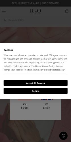 Mobile page screenshot