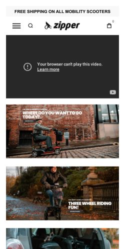 Mobile page screenshot