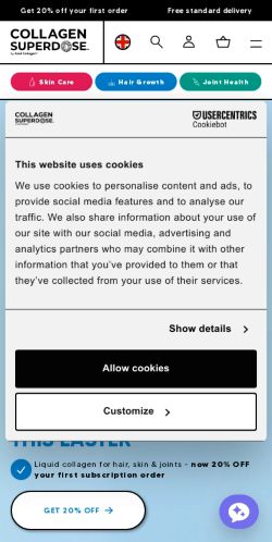 Mobile page screenshot