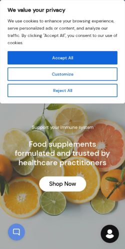 Mobile page screenshot