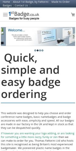 Mobile page screenshot