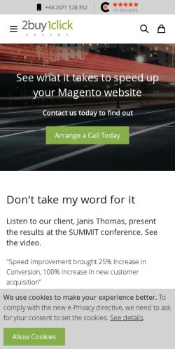 Mobile page screenshot