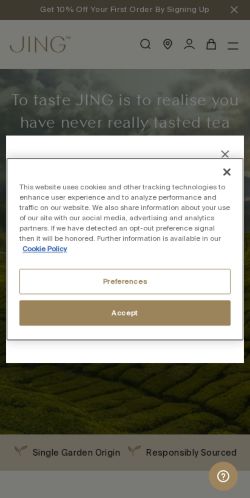 Mobile page screenshot