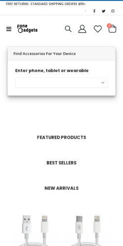 Mobile page screenshot