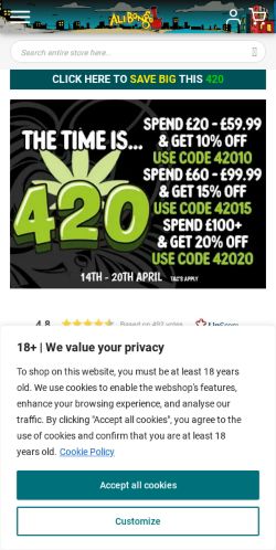 Mobile page screenshot