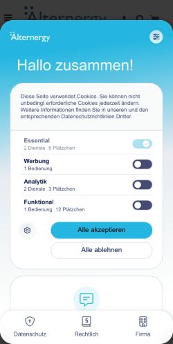 Mobile page screenshot