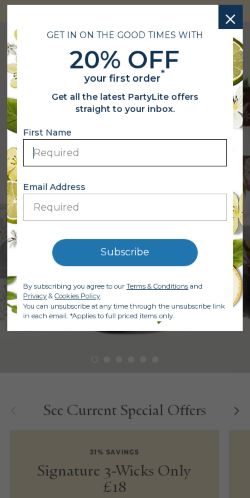 Mobile page screenshot