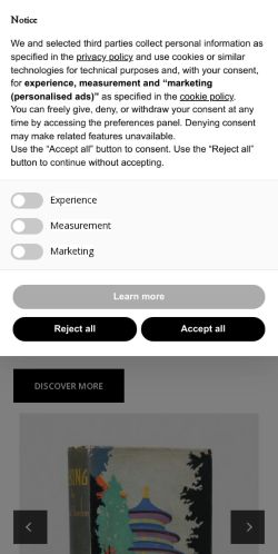 Mobile page screenshot