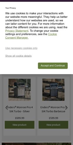 Mobile page screenshot