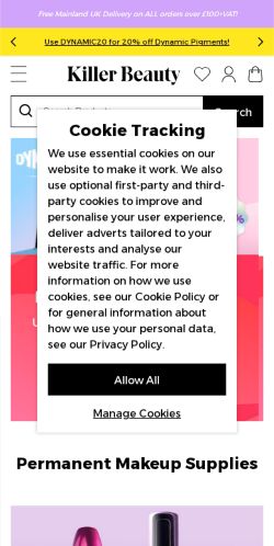 Mobile page screenshot