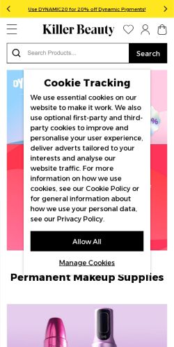 Mobile page screenshot