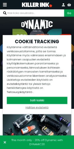 Mobile page screenshot
