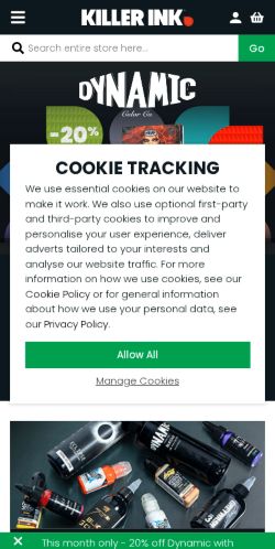 Mobile page screenshot