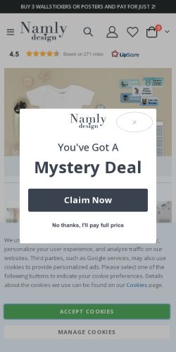 Mobile page screenshot