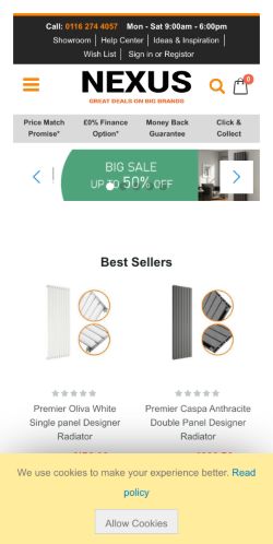Mobile page screenshot
