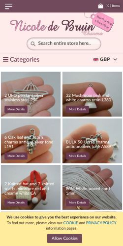 Mobile page screenshot