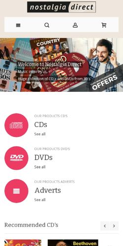 Mobile page screenshot
