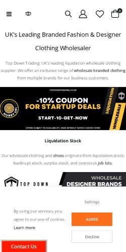 Mobile page screenshot