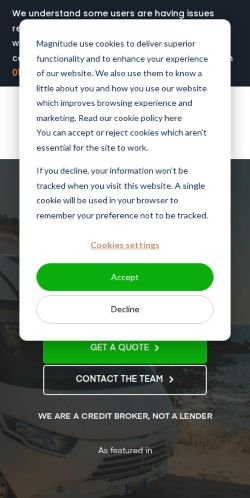 Mobile page screenshot