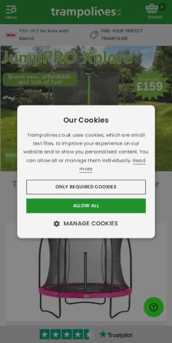 Mobile page screenshot