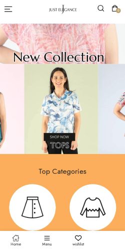 Mobile page screenshot