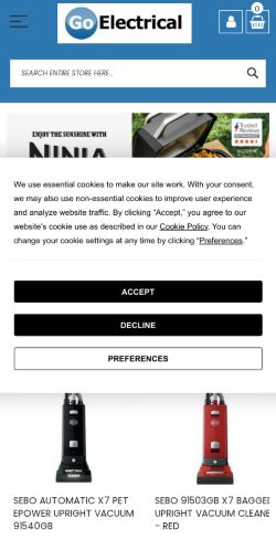 Mobile page screenshot