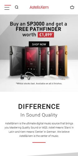 Mobile page screenshot