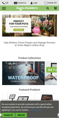 Mobile page screenshot