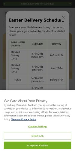 Mobile page screenshot