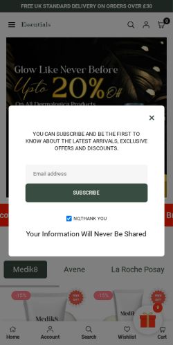 Mobile page screenshot