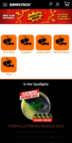 Mobile page screenshot