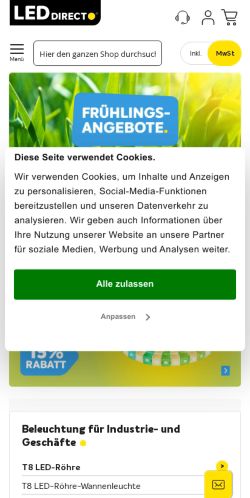 Mobile page screenshot