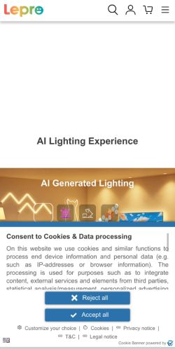 Mobile page screenshot